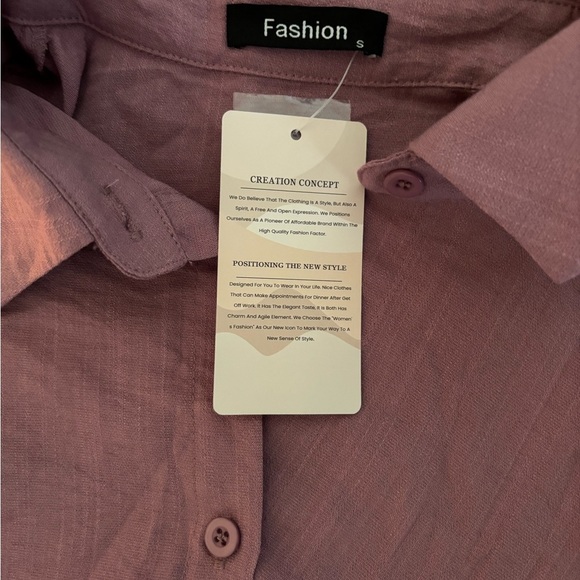 Fashion Elegant Mauve Tiered Ruffle  Maxi Dress size Small - Picture 7 of 15